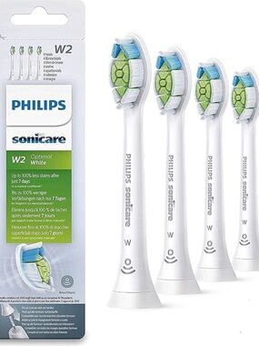 Philips Sonicare Replacement Brush Heads in White with Green and Blue